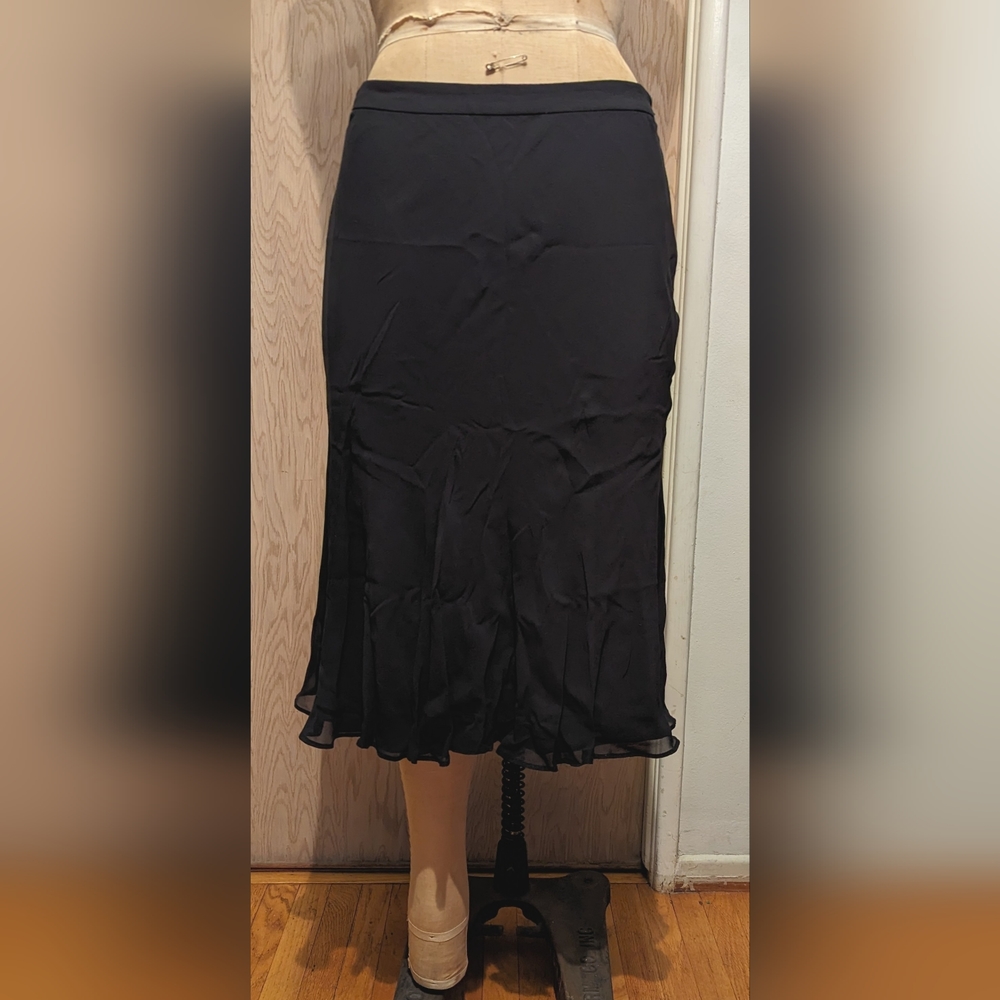 Vintage Banana Republic Bias Chiffon Skirt
